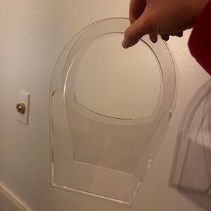 Clear Acrylic Basket for Flower Girl